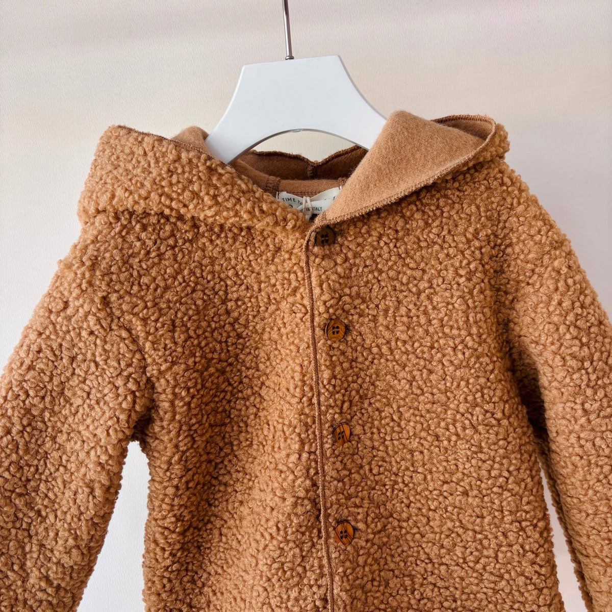 GIACCA EFFETTO BLOUCHE BEIGE - Noi da piccoli
