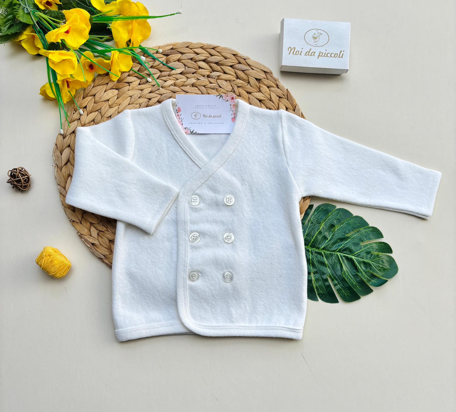 GIACCHINO IN FILATO CALDO PANNA - Noi da piccoli