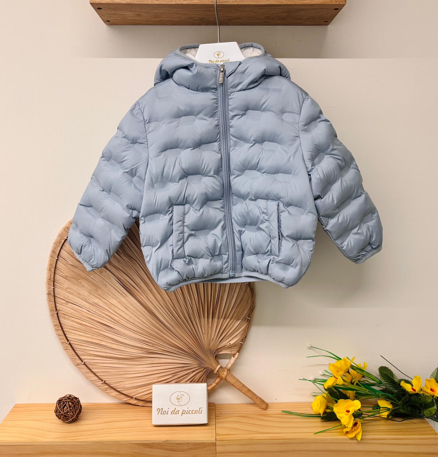 GIUBBOTTINO A BOMBERINO CIELO - Noi da piccoli