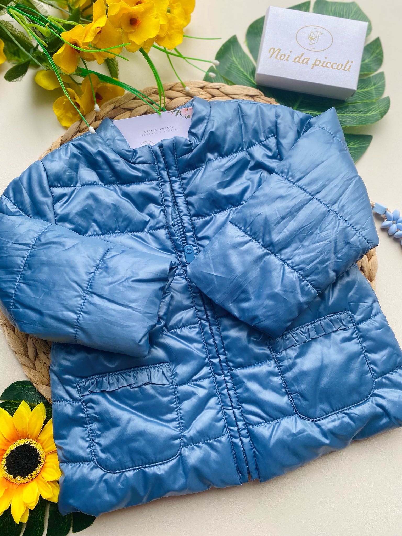 GIUBBOTTINO IN COLORAZIONE RIVIERA - Noi da piccoli
