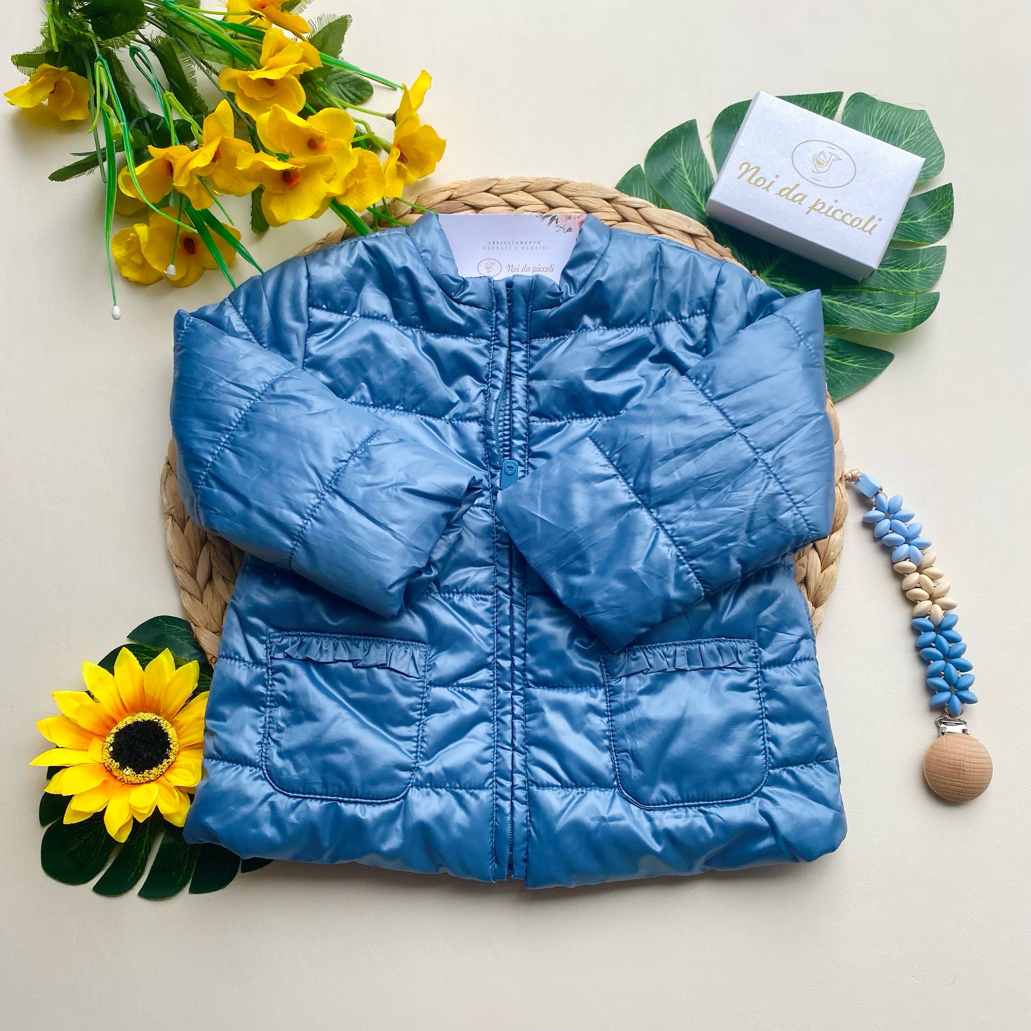 GIUBBOTTINO IN COLORAZIONE RIVIERA - Noi da piccoli