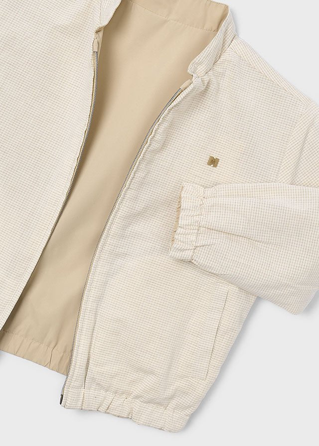 GIUBBOTTINO REVERSIBILE BEIGE - Noi da piccoli