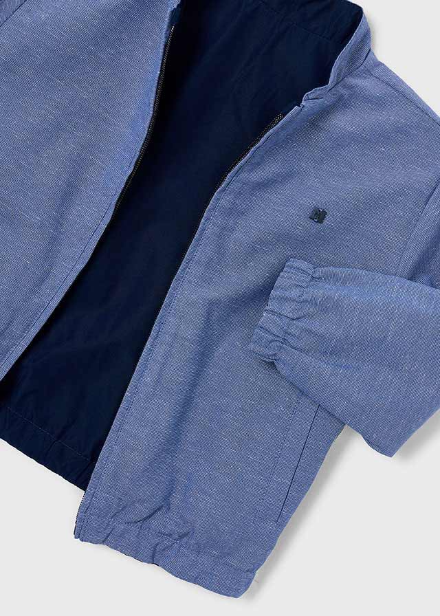 GIUBBOTTINO REVERSIBILE BLU - Noi da piccoli