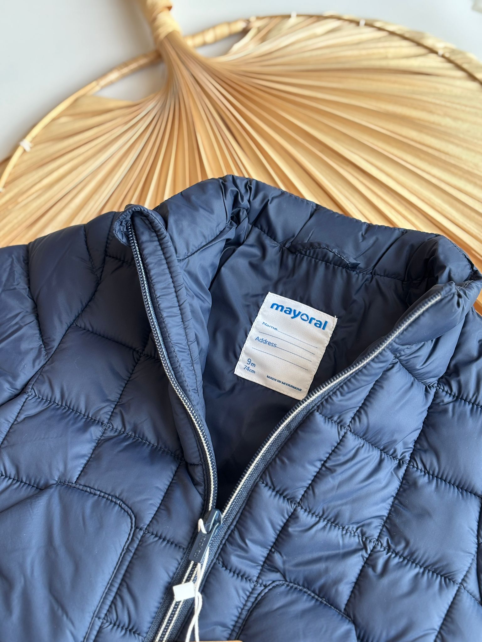 GIUBBOTTO A QUADRONI AZUL - Noi da piccoli