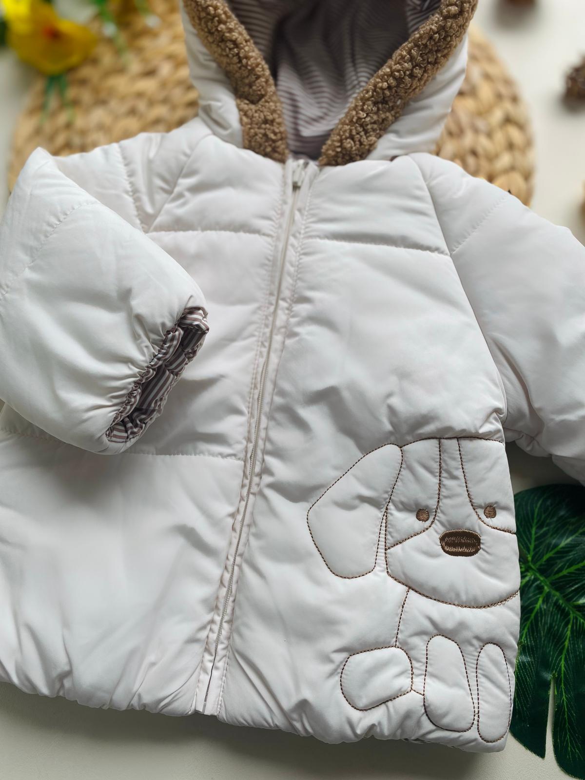 GOIUBBOTTO DOUBLE FACE CON CAGNOLINO 100% ACRILICO CERAMICA - Noi da piccoli