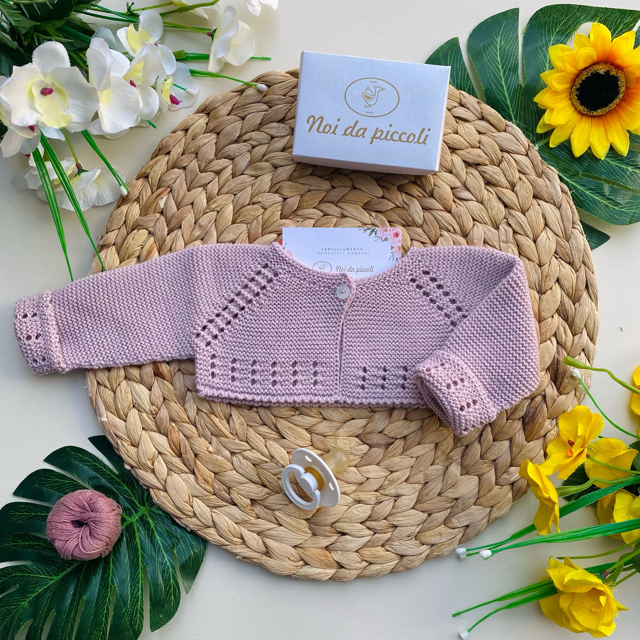 GOLFINO Cotone Rosa - Noi da piccoli