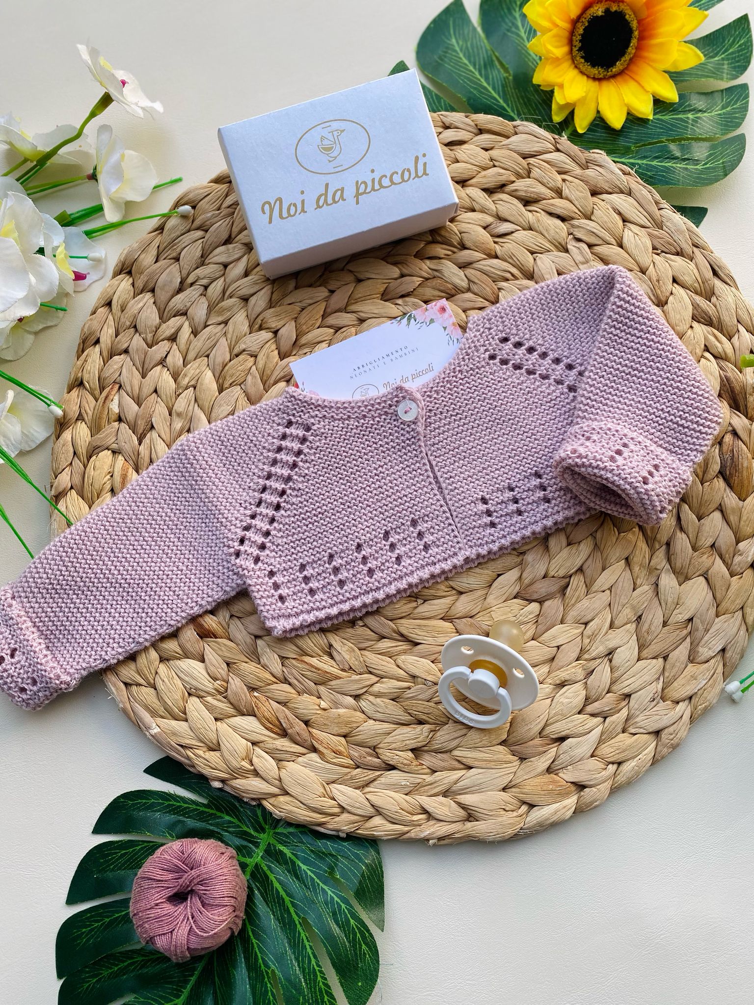 GOLFINO Cotone Rosa - Noi da piccoli