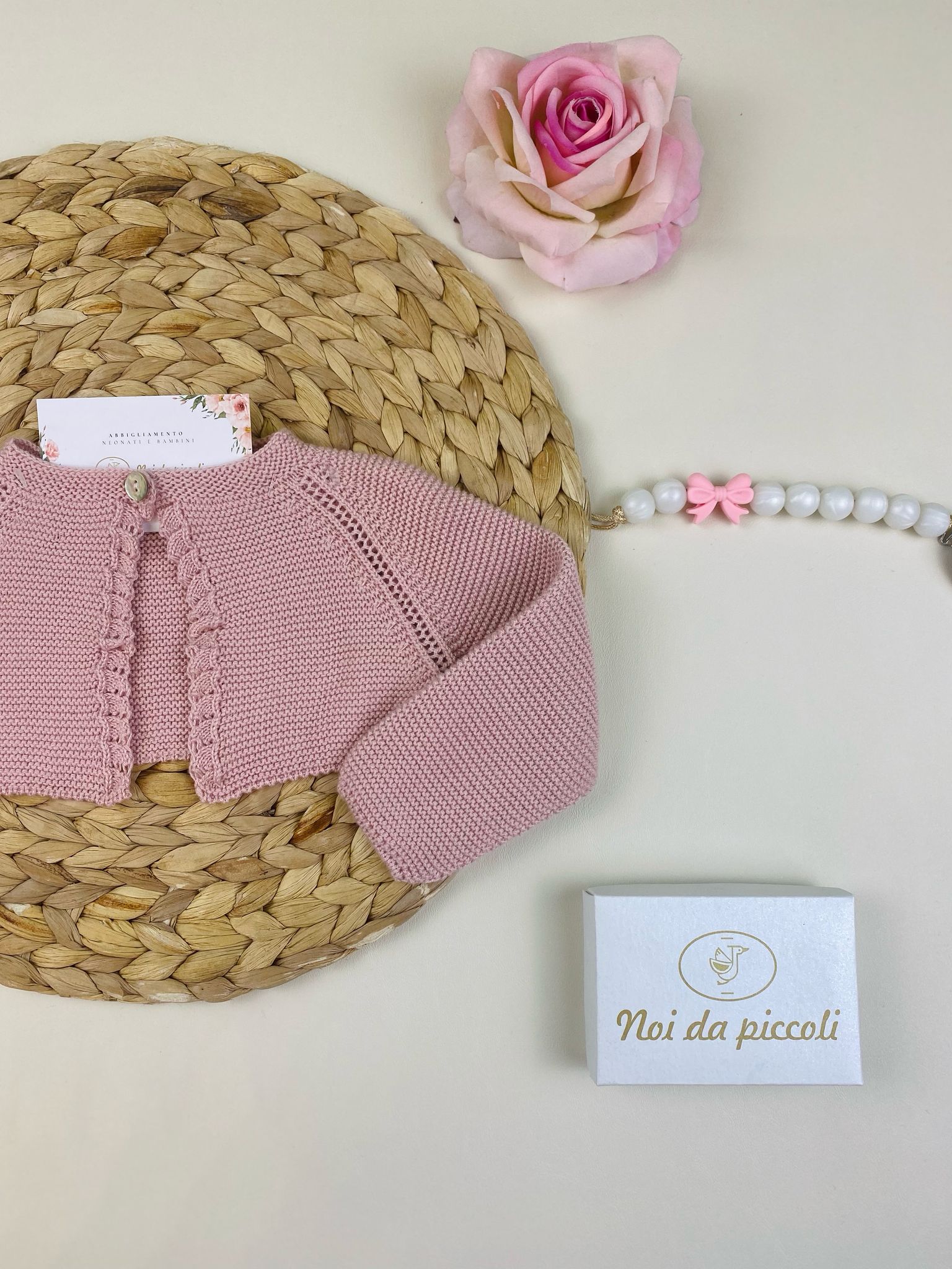 GOLFINO Cotone Rosa - Noi da piccoli