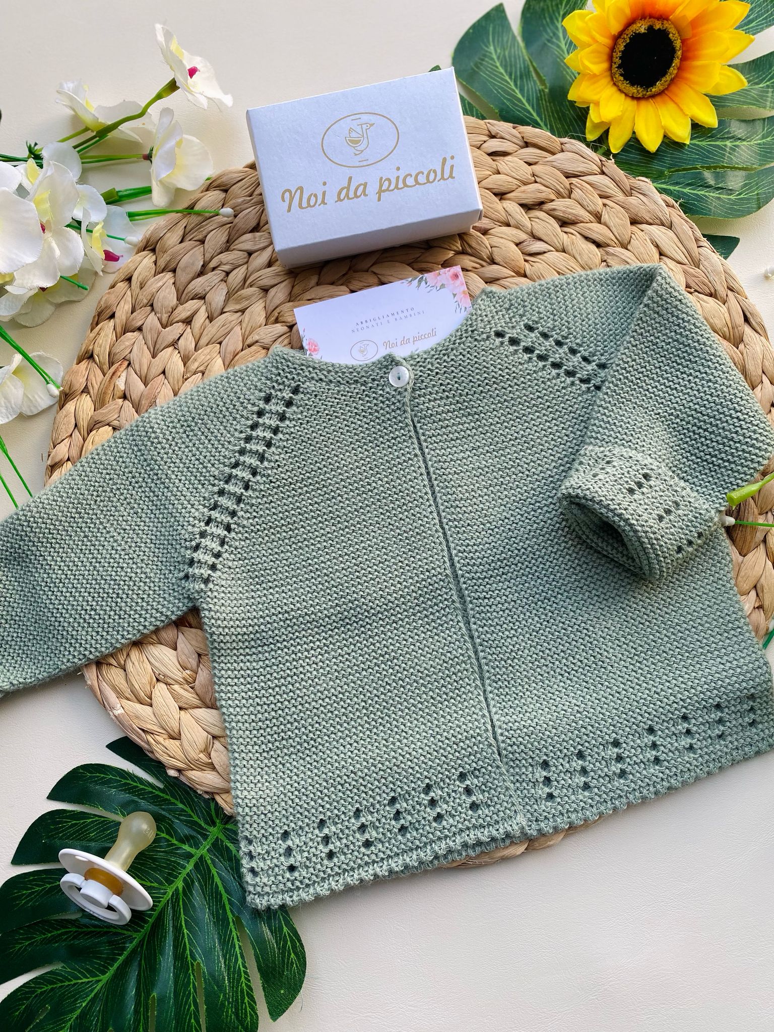 GOLFINO Cotone Verde - Noi da piccoli