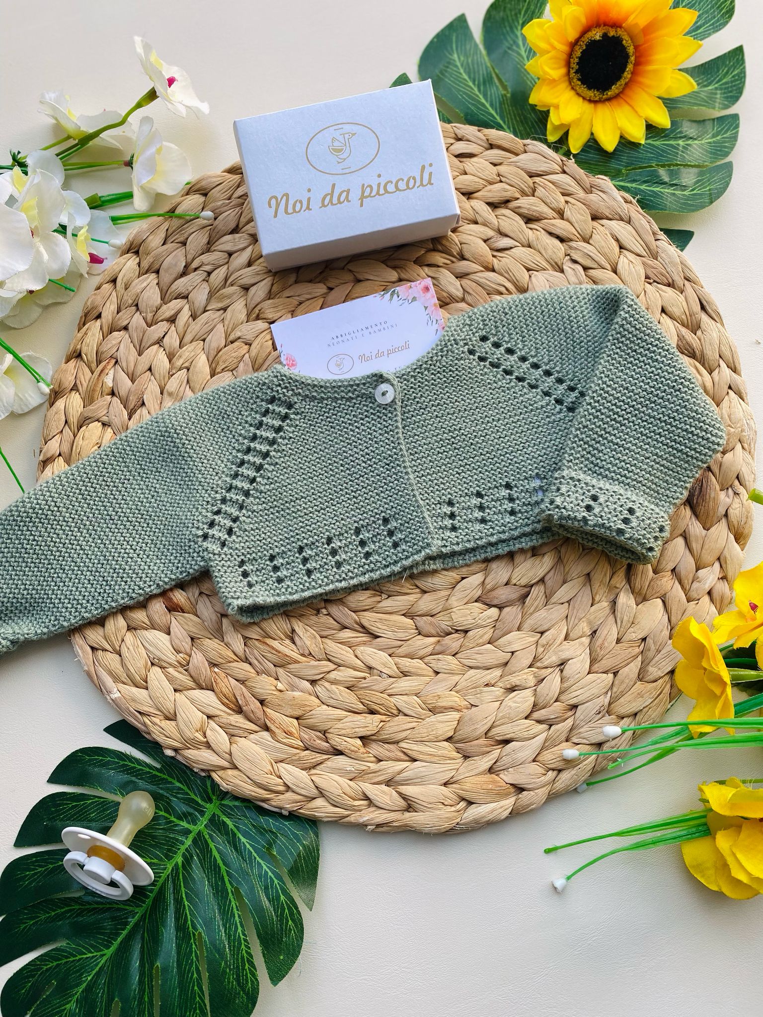 GOLFINO Cotone Verde - Noi da piccoli