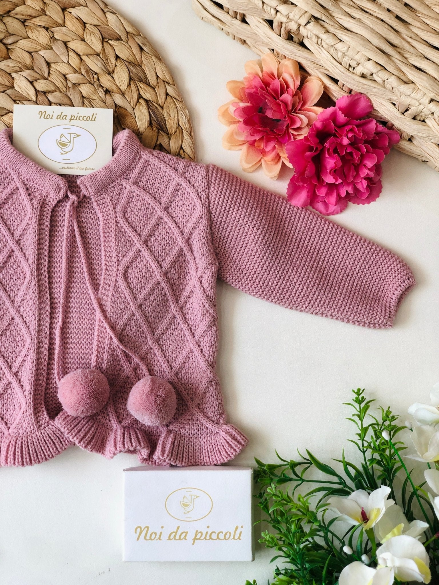 GOLFINO FILATO CALDO MAQUILLAJE 2 PON POM - Noi da piccoli