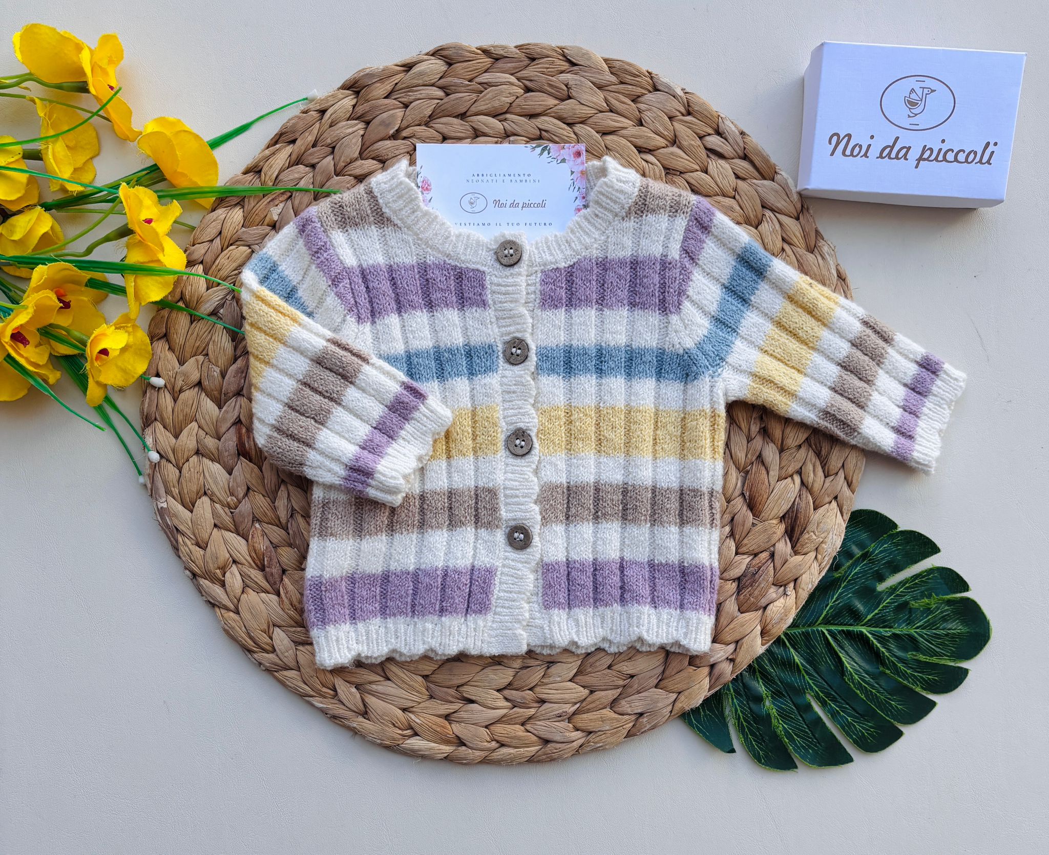 GOLFINO FILATO CALDO PANNA - Noi da piccoli