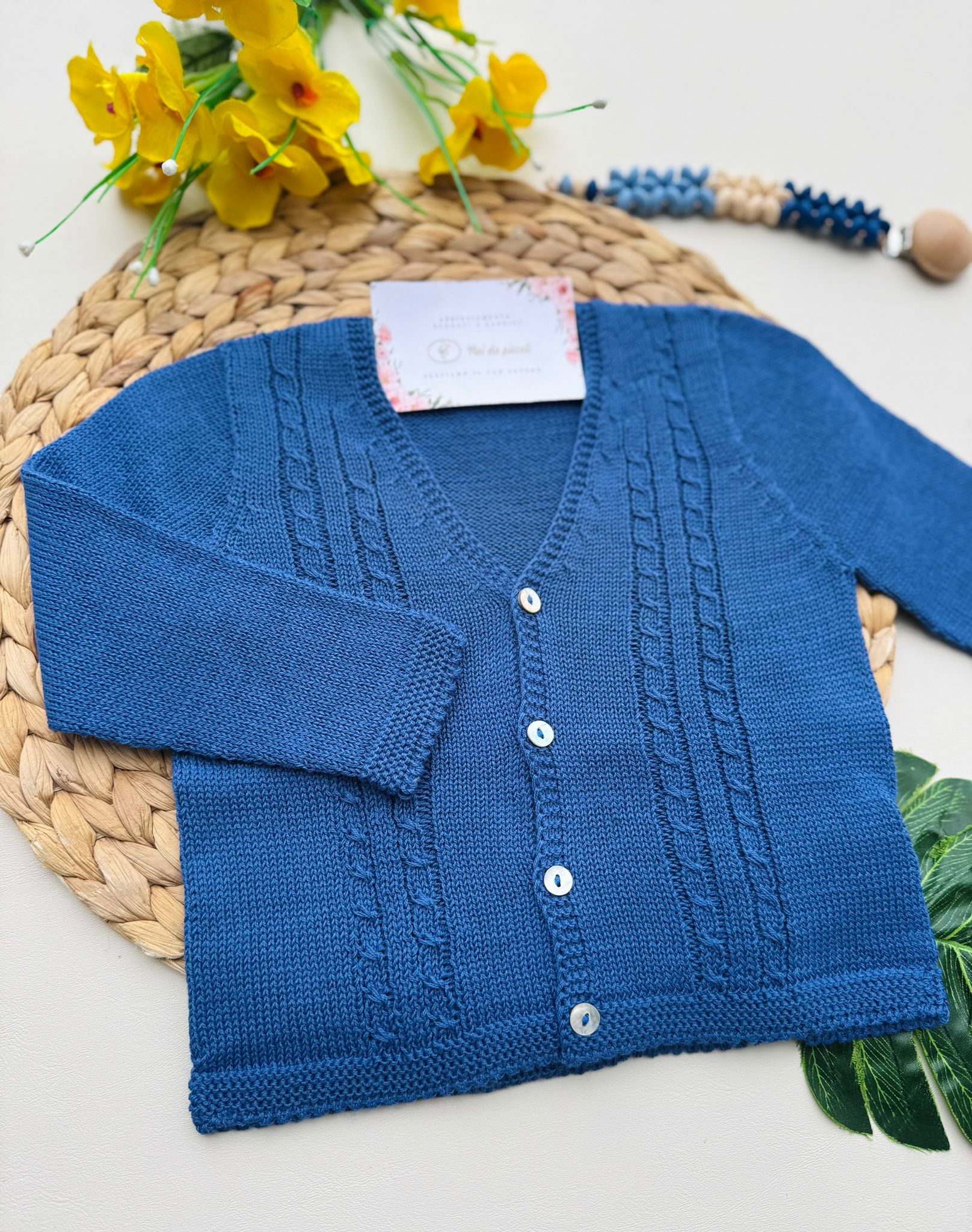 GOLFINO FILATO FRESCO BLU - Noi da piccoli