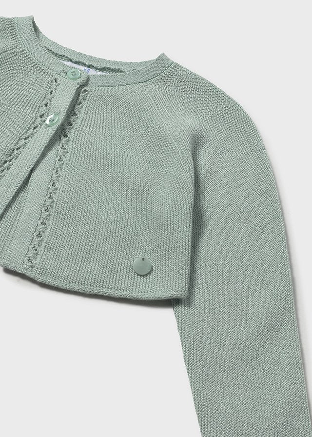 GOLFINO IN COTONE VERDE - Noi da piccoli