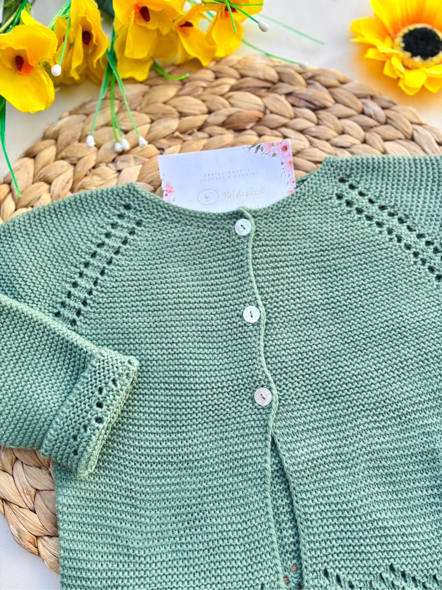 GOLFINO IN FILATO CALDO MUSGO - Noi da piccoli