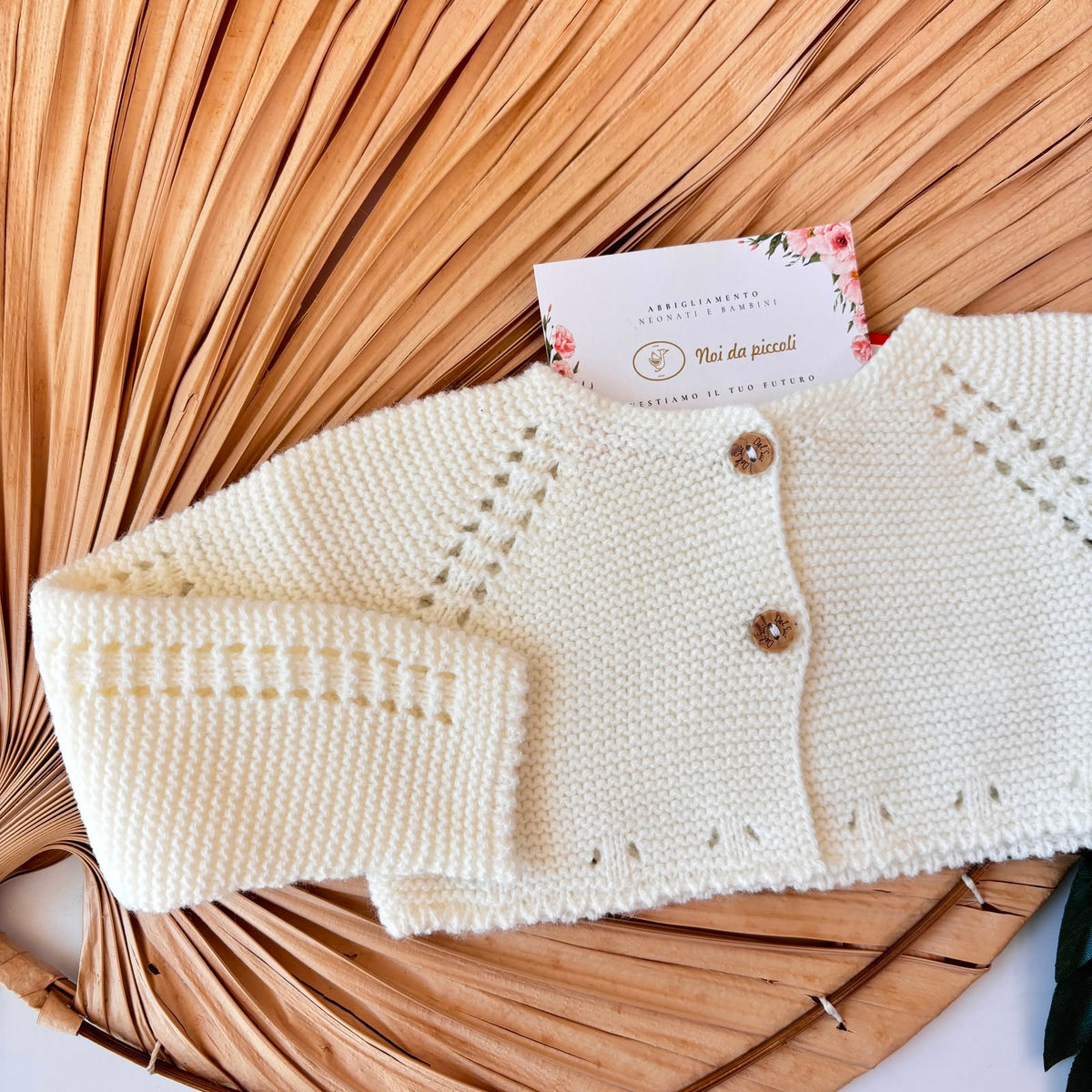 GOLFINO IN FILATO CALDO PANNA - Noi da piccoli