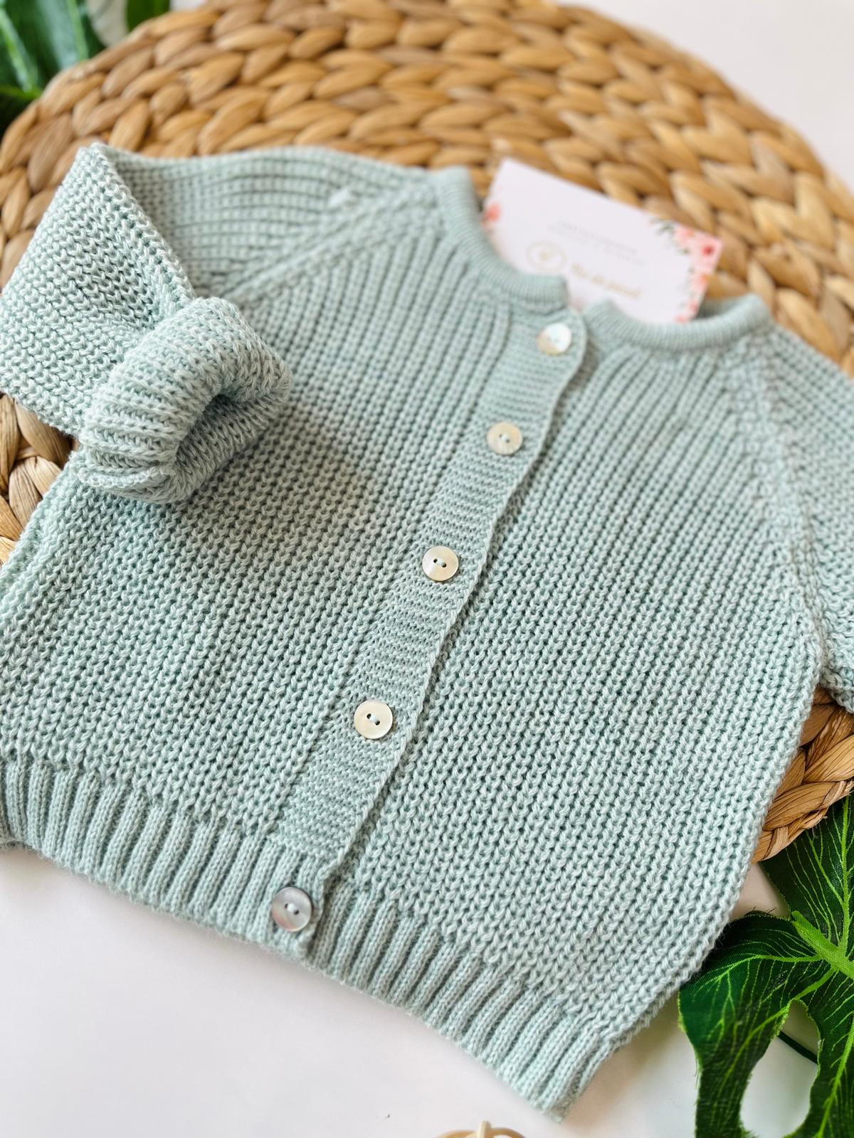 GOLFINO RAINBOW FILATO CALDO Verde - Noi da piccoli