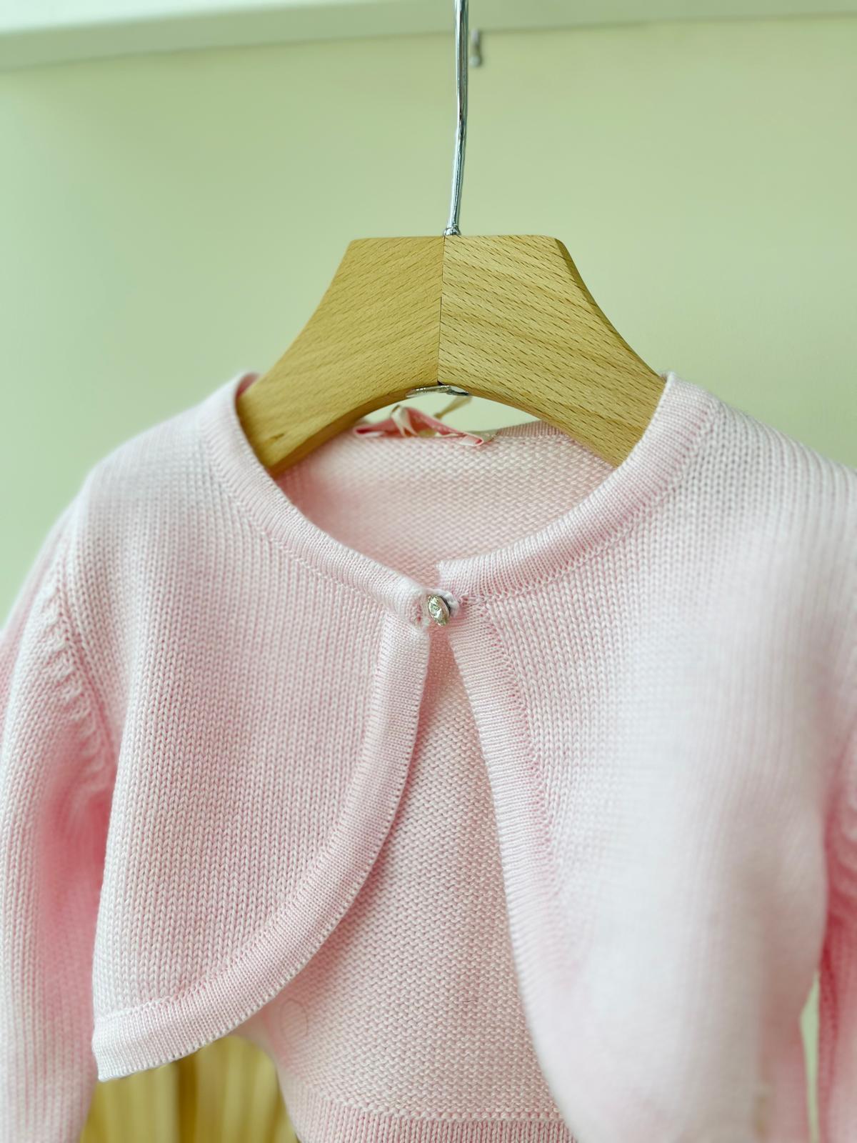 GOLFINO ROSA CALDO COTONE Rosa - Noi da piccoli