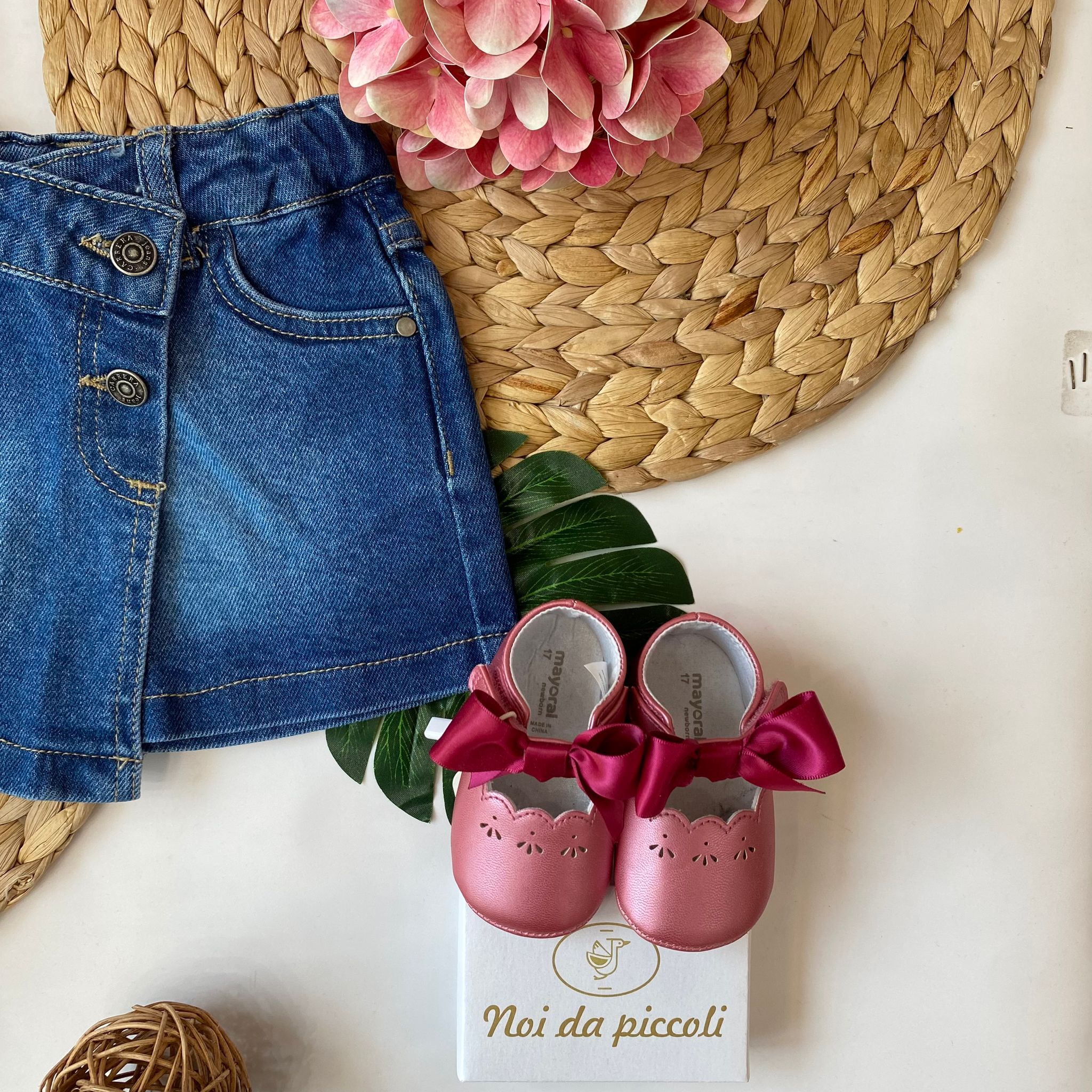 GONNA JEANS DENIM CARRERA - Noi da piccoli