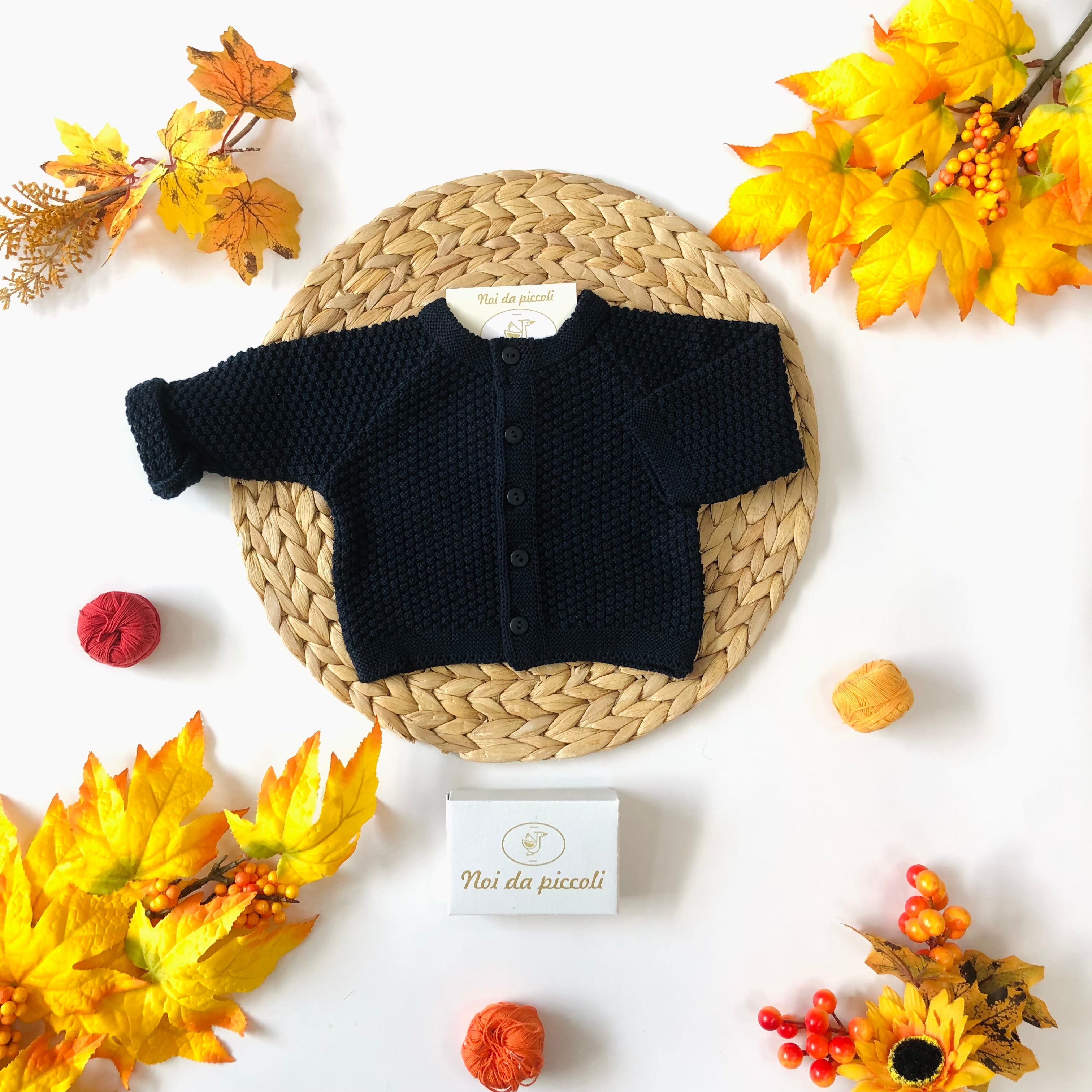 GOLFINO BLU CHICCO DI RISO