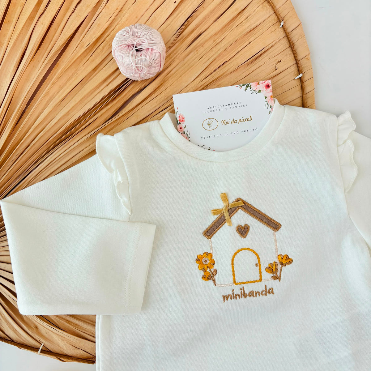 MAGLIA IN COTONE CALDO GIALLO