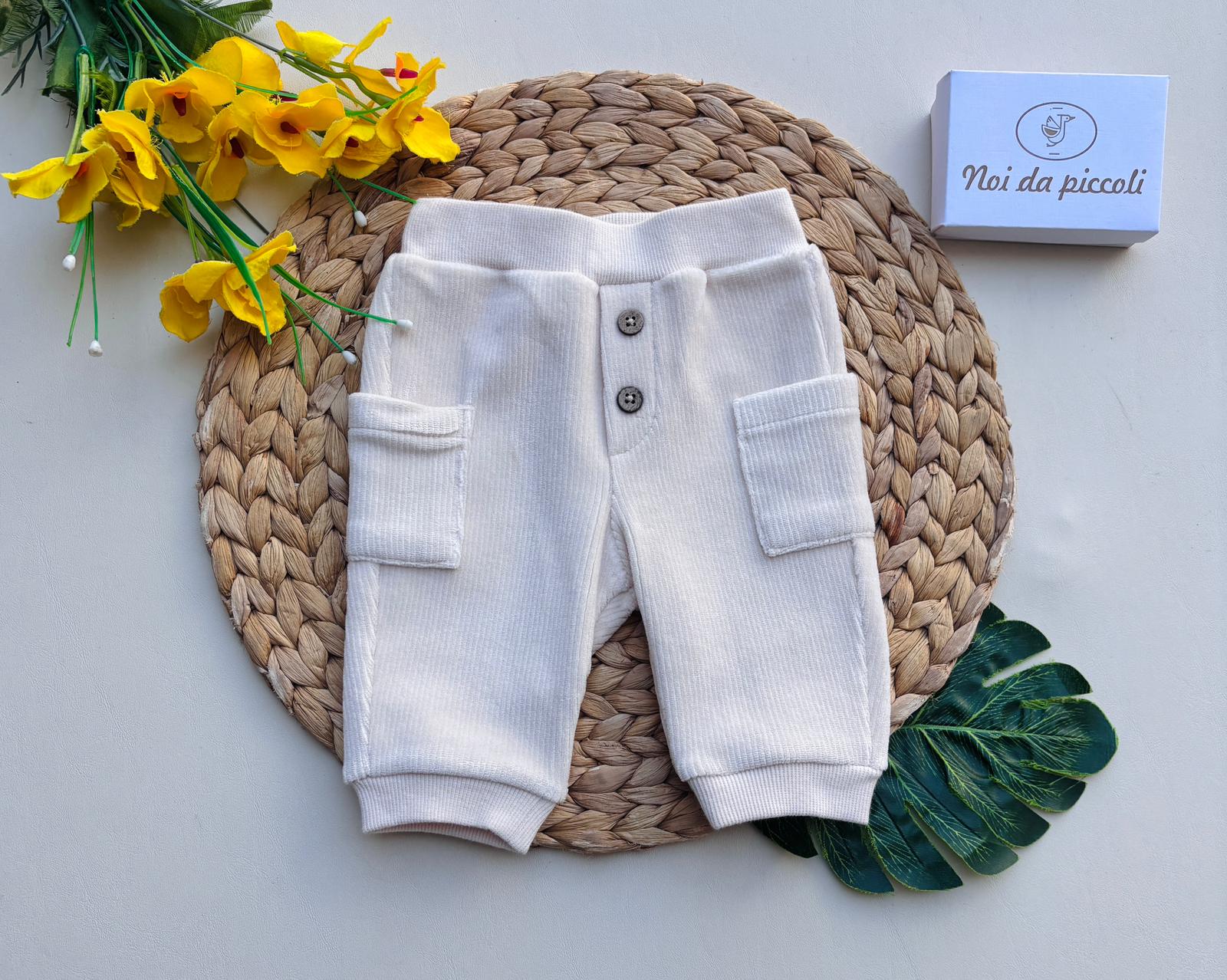 PANTALONE PANNA