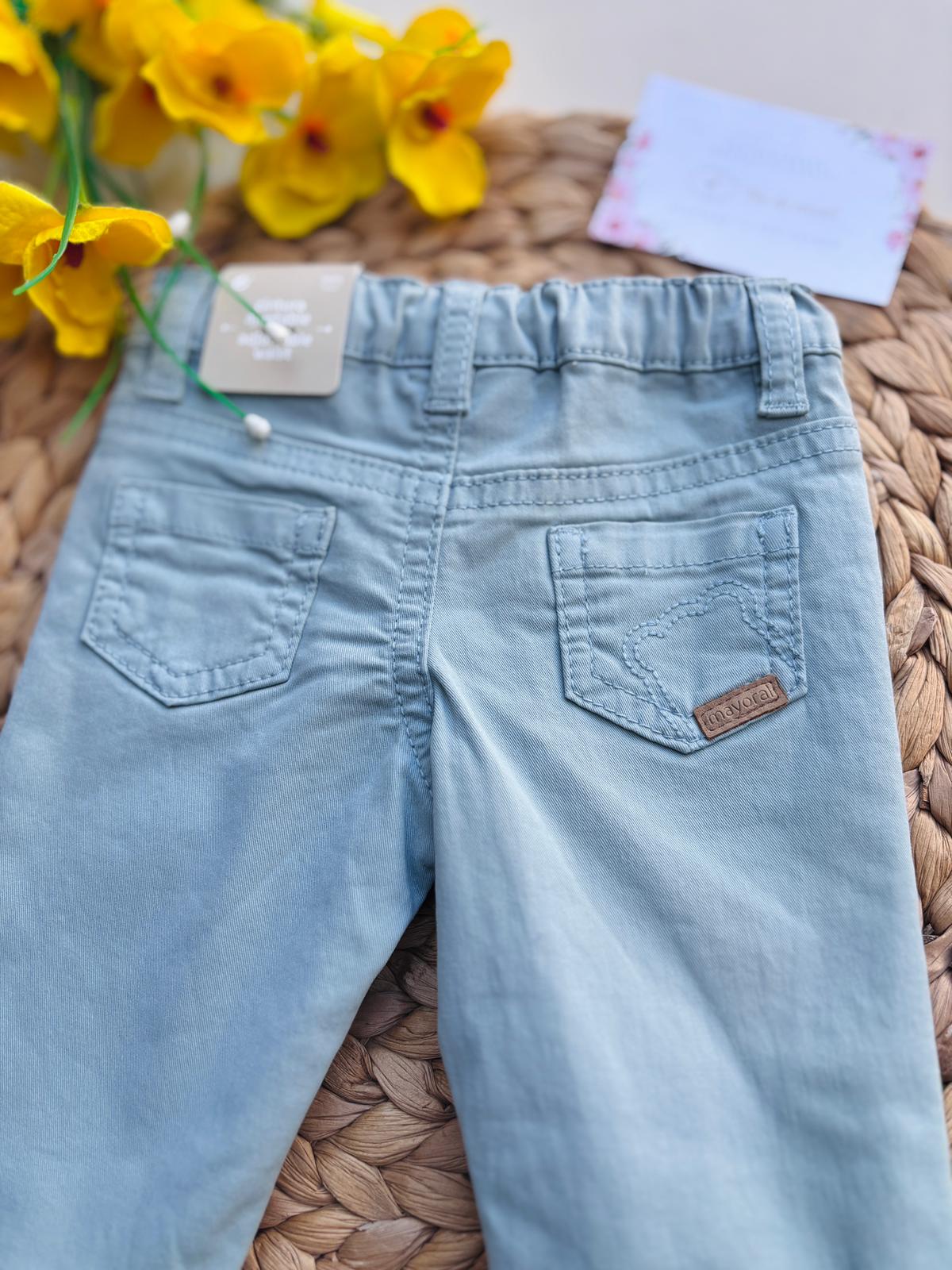 PANTALONE VERDE MENTA