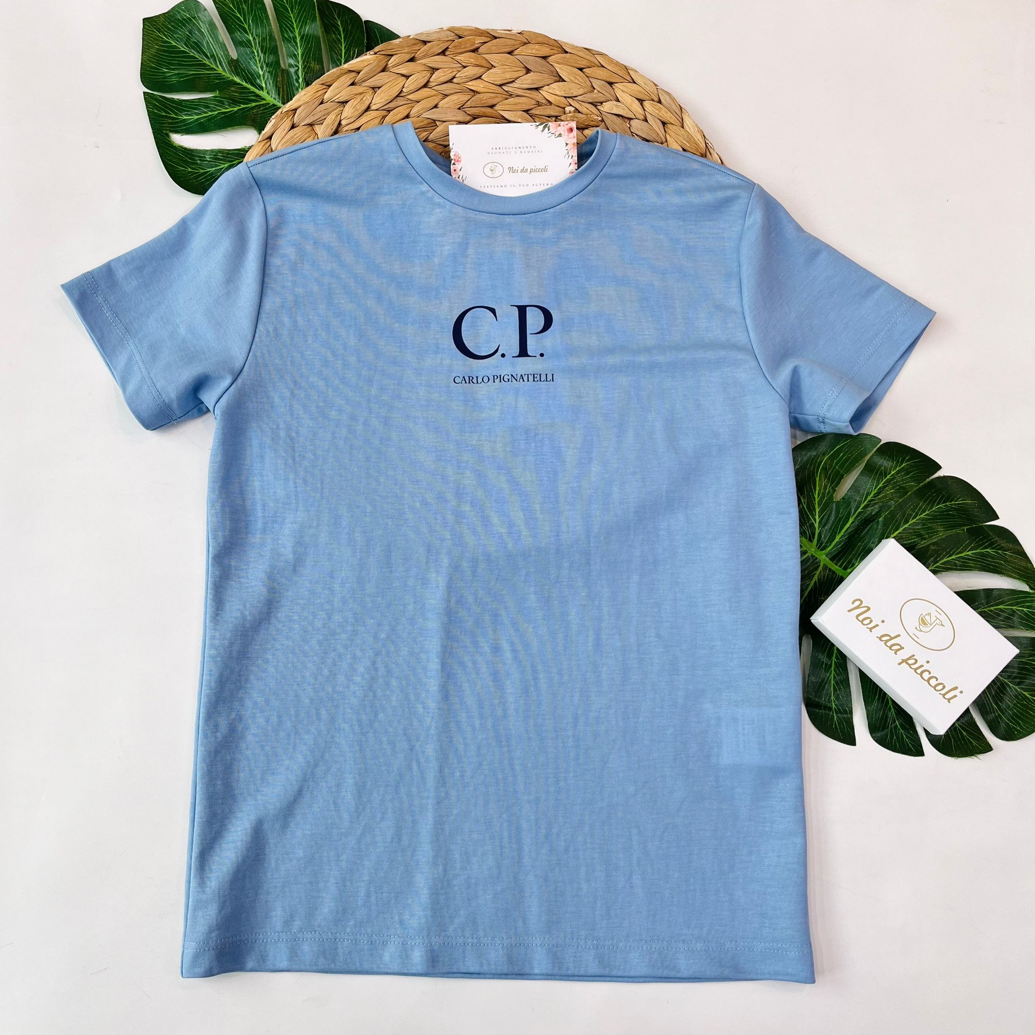 MAGLIA CIELO C.P IN COTONE FRESCO - Noi da piccoli