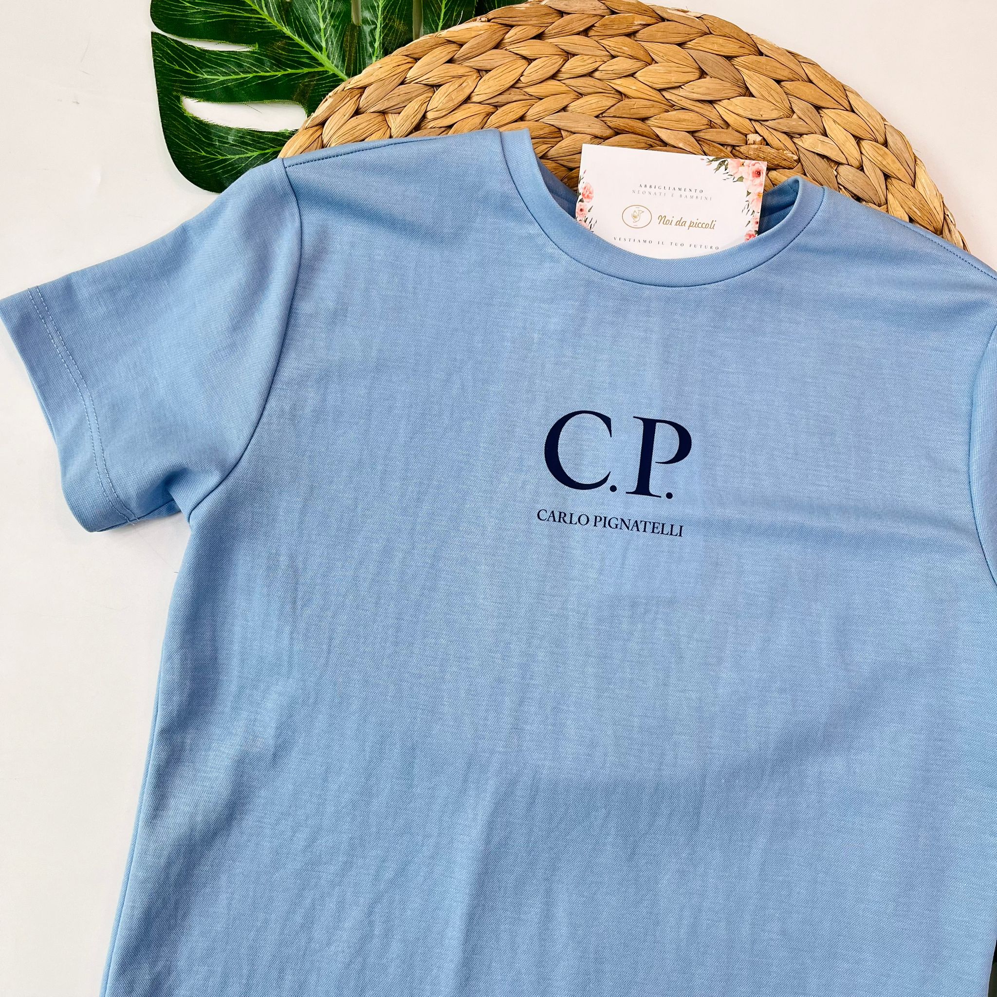 MAGLIA CIELO C.P IN COTONE FRESCO - Noi da piccoli