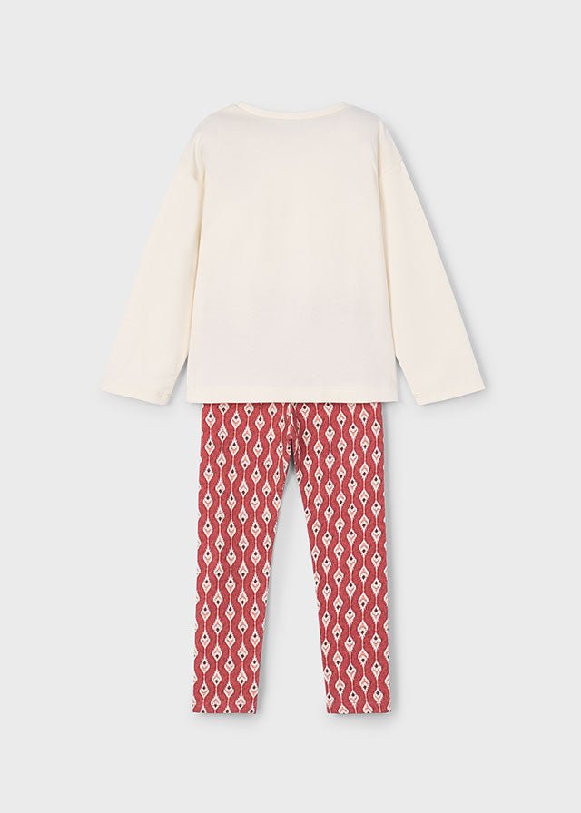 MAGLIA CON LEGGINS COTONE CALDO TANDOORI - Noi da piccoli