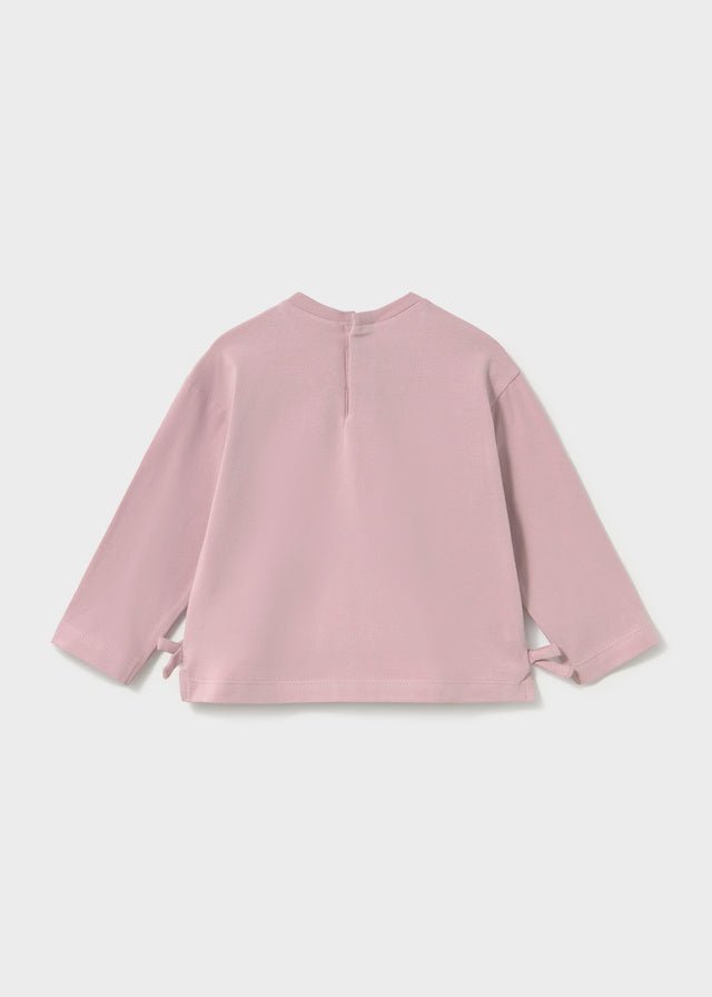 MAGLIA COTONE CALDO MALVA - Noi da piccoli