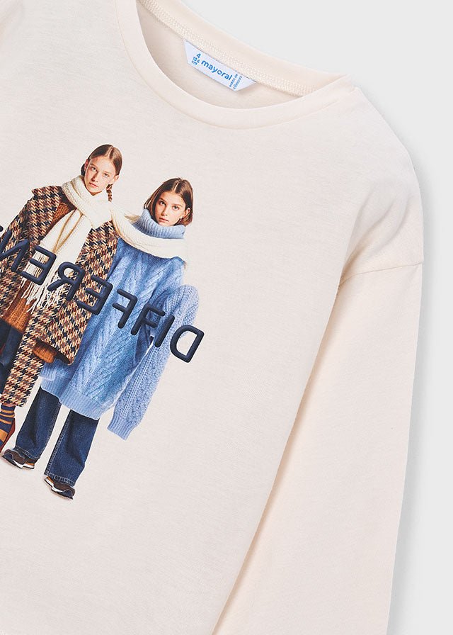 MAGLIA COTONE CALDO PANNA - Noi da piccoli