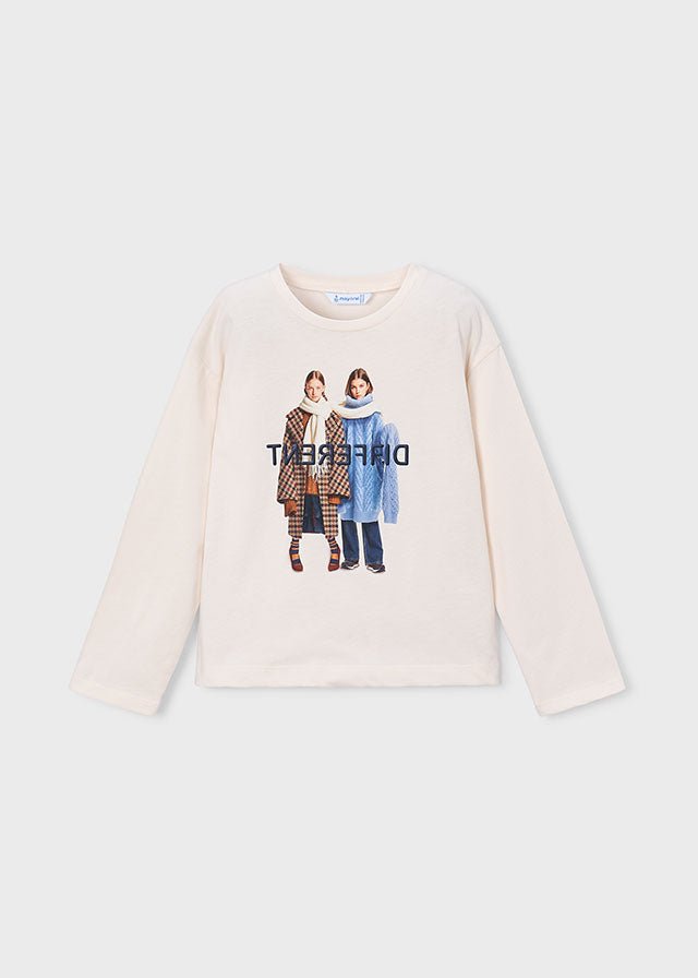 MAGLIA COTONE CALDO PANNA - Noi da piccoli