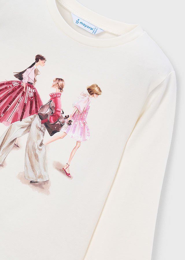 MAGLIA CRUDO IN COTONE CALDO - Noi da piccoli