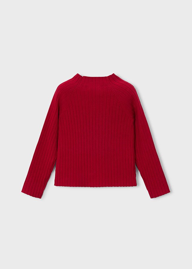 MAGLIA FILATO CALDO ROSSO - Noi da piccoli