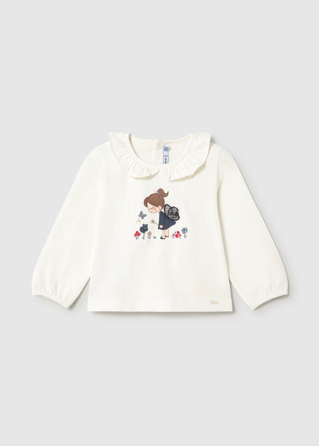 Maglia in Cotone Caldo Crudo Mayoral