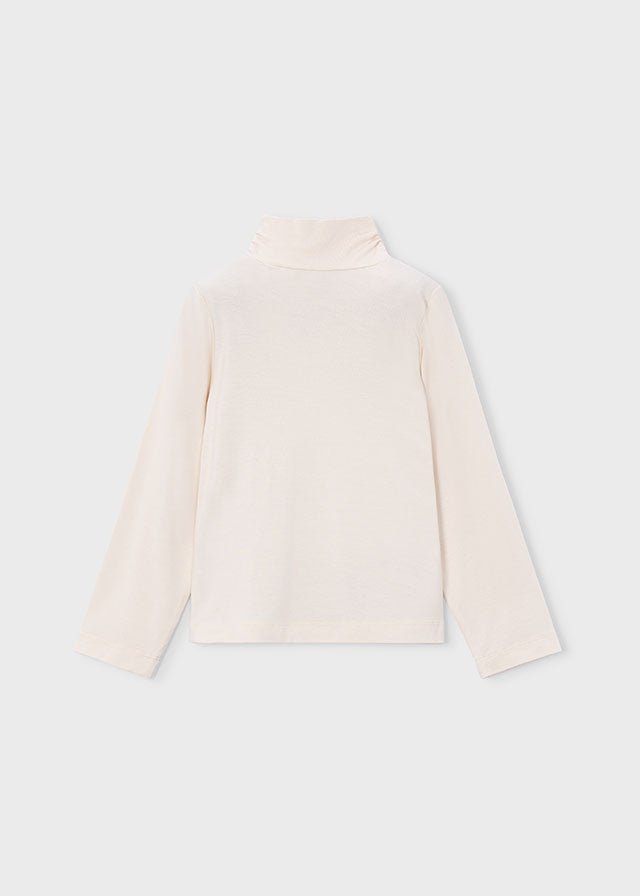 MAGLIA PANNA A COLLO ALTO IN COTONE CALDO - Noi da piccoli