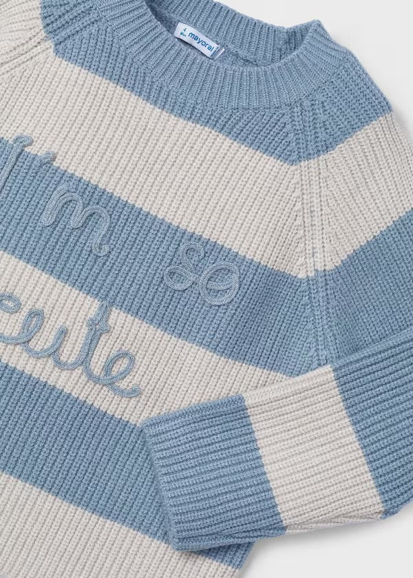 MAGLIONCINO RIGHE I'M SO CUTE - Noi da piccoli