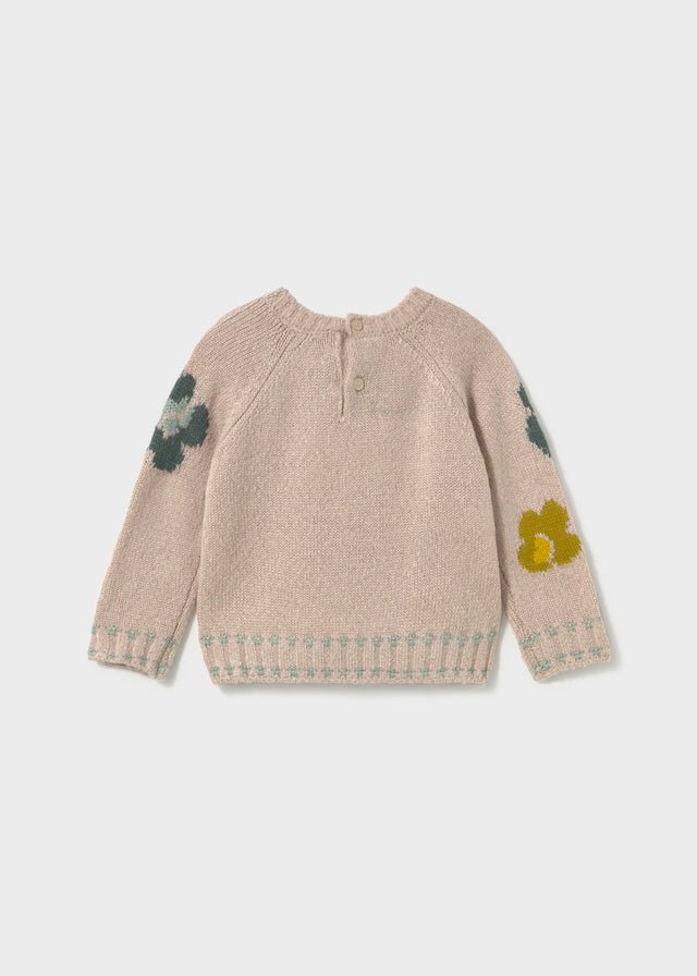 MAGLIONE FILATO CALDO BEIGE - Noi da piccoli