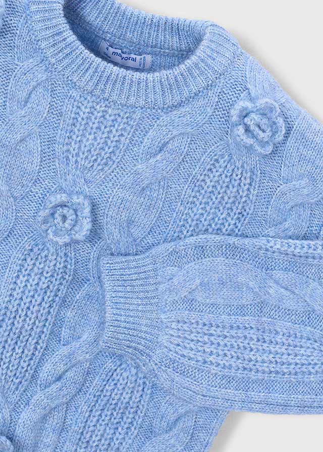 MAGLIONE FILATO CALDO CIELO - Noi da piccoli