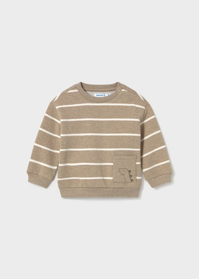 MAGLIONE IN FILATO CALDO SABBIA - Noi da piccoli