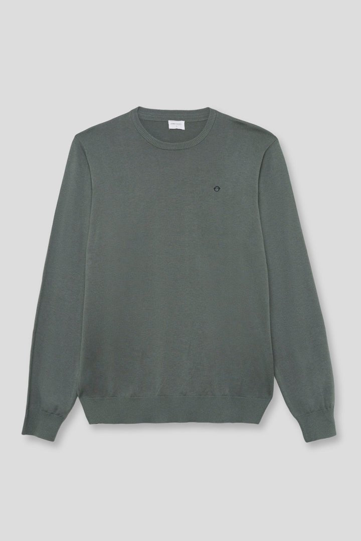 MAGLIONE IN FILATO CALDO VERDE