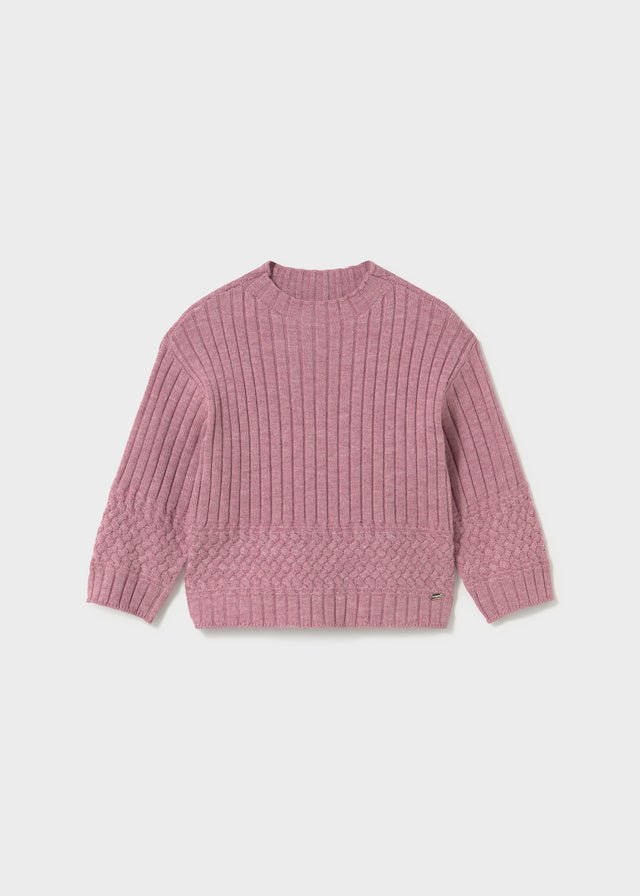 Maglione in Filato Caldo Viola Mayoral - Noi da piccoli