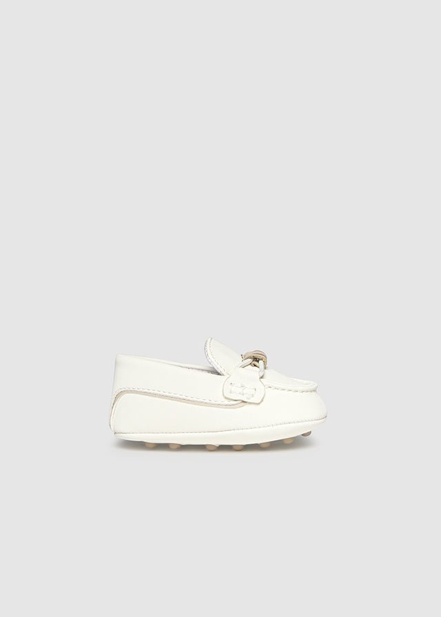 MOCASSINO IN PELLE CRUDO - Noi da piccoli