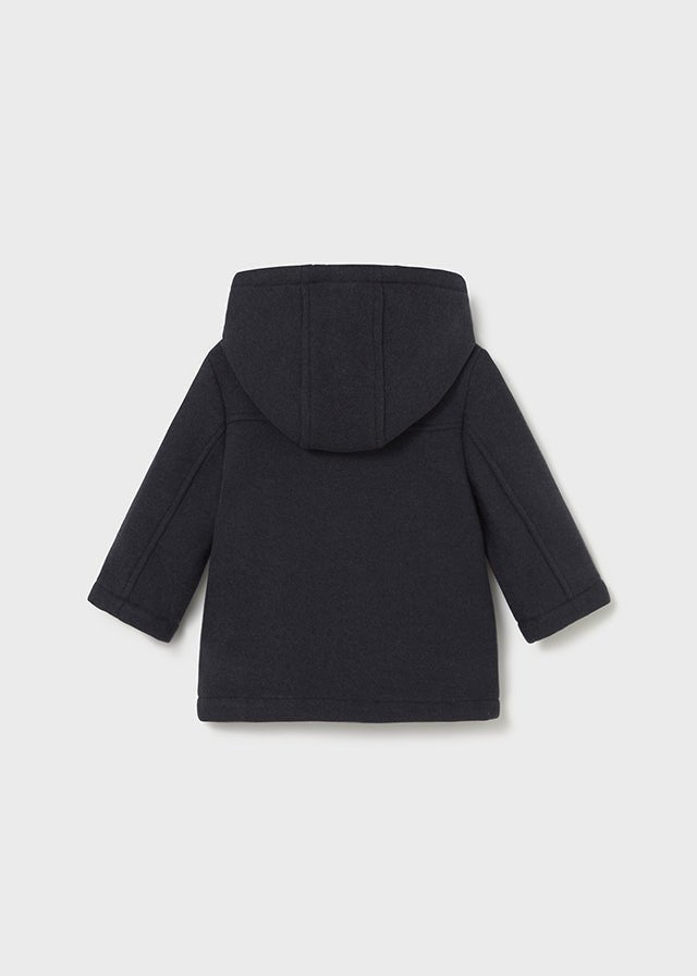 MONTGOMERY IN PANNO CON BOTTONCINI CLIP E ZIP MARINO - Noi da piccoli