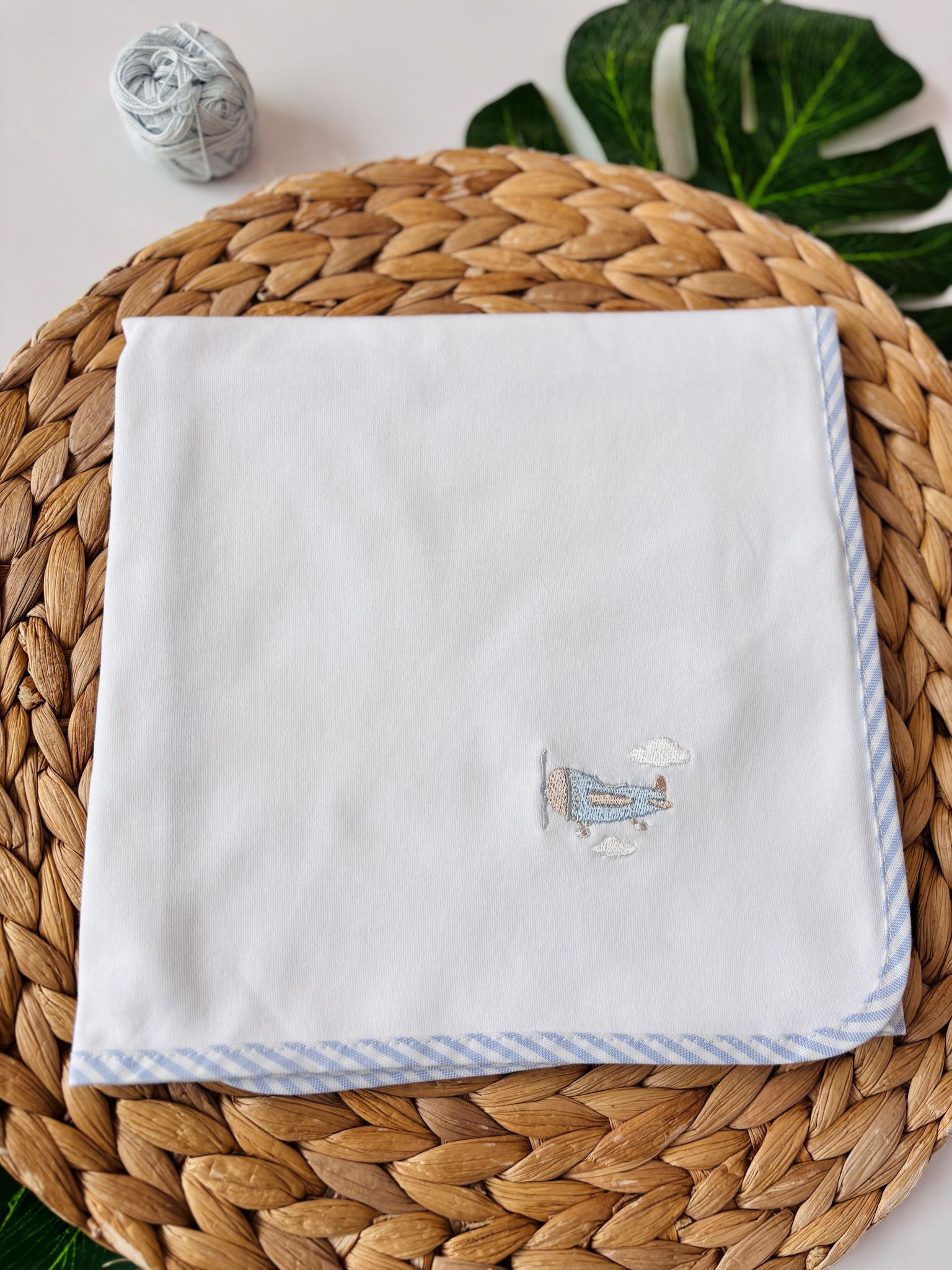 MUSSOLA 100 % COTONE BIANCO AEREO - Noi da piccoli