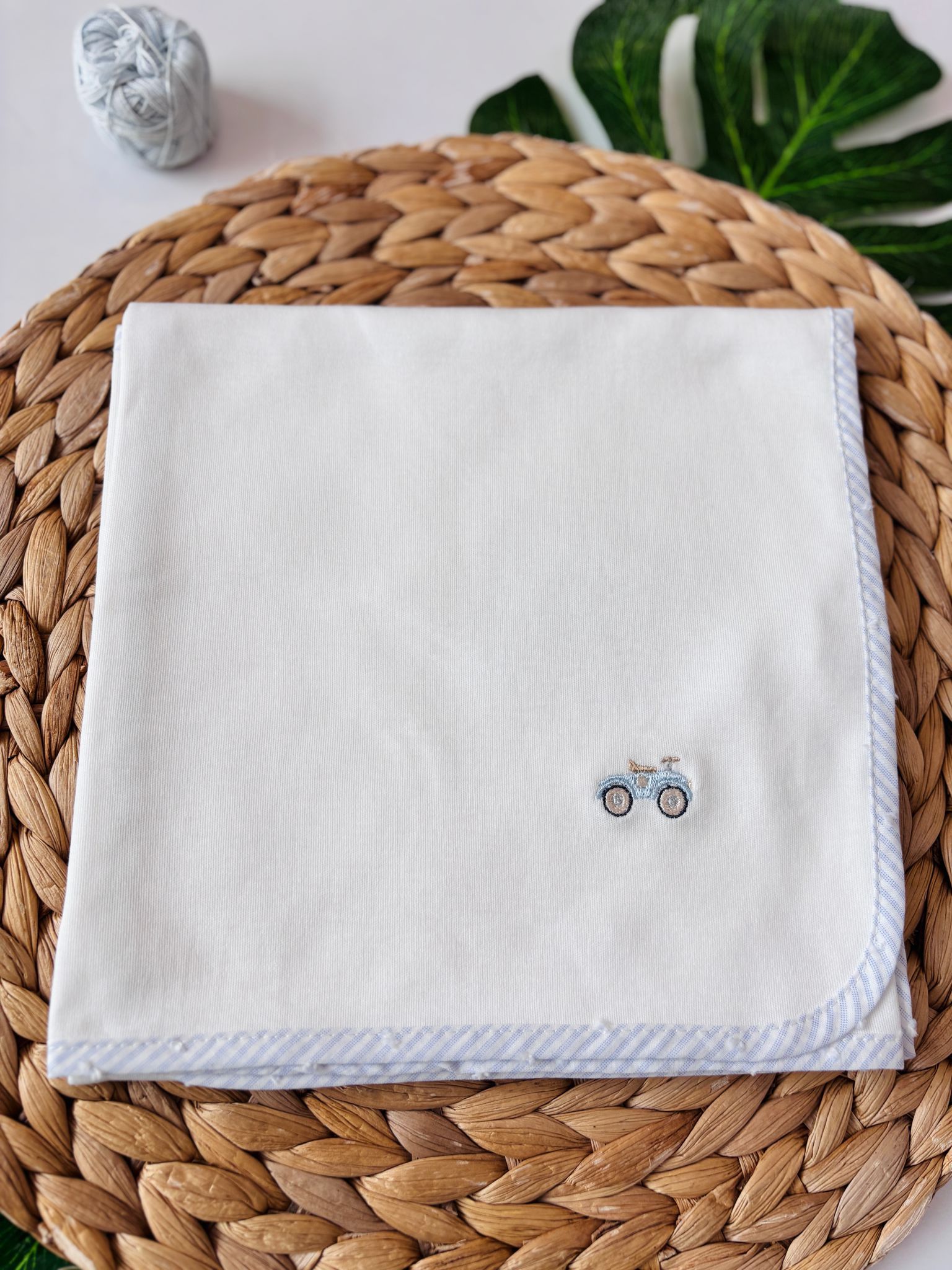 MUSSOLA 100 % COTONE BIANCO MACCHININA - Noi da piccoli