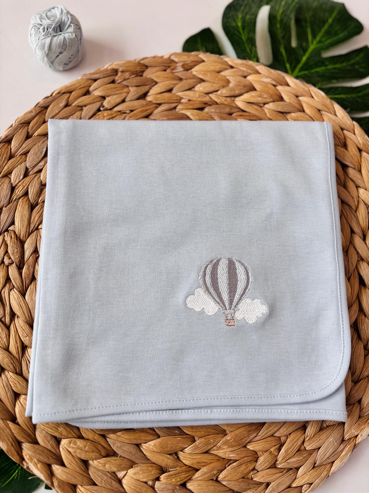 MUSSOLA 100 % COTONE CIELO - Noi da piccoli