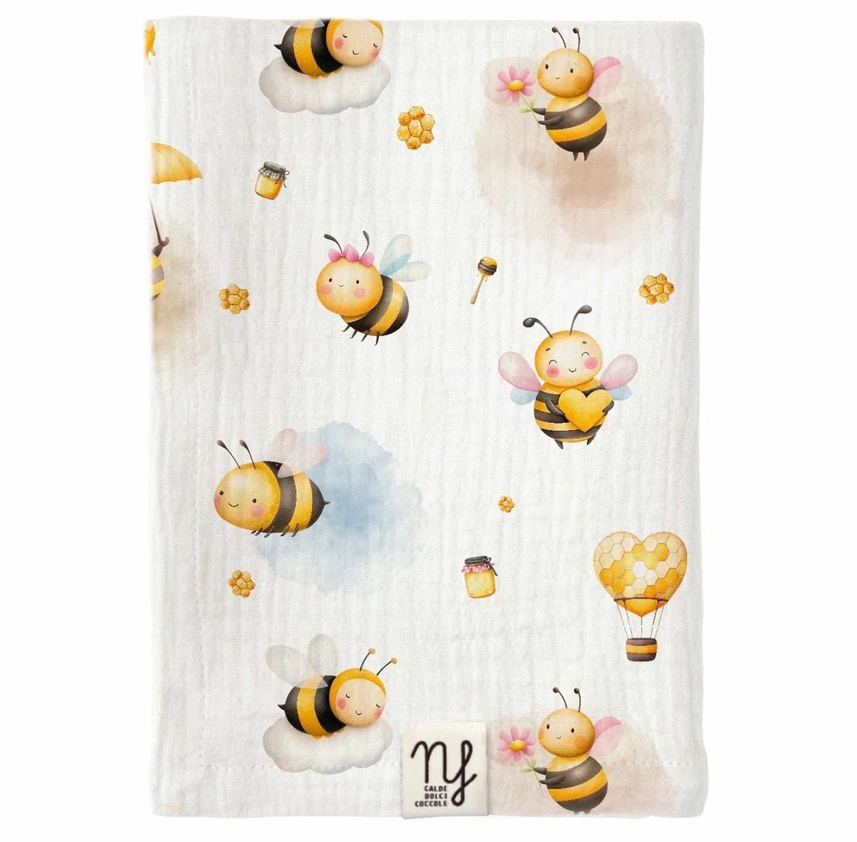 Mussola Ape Maia Bianco - Noi da piccoli