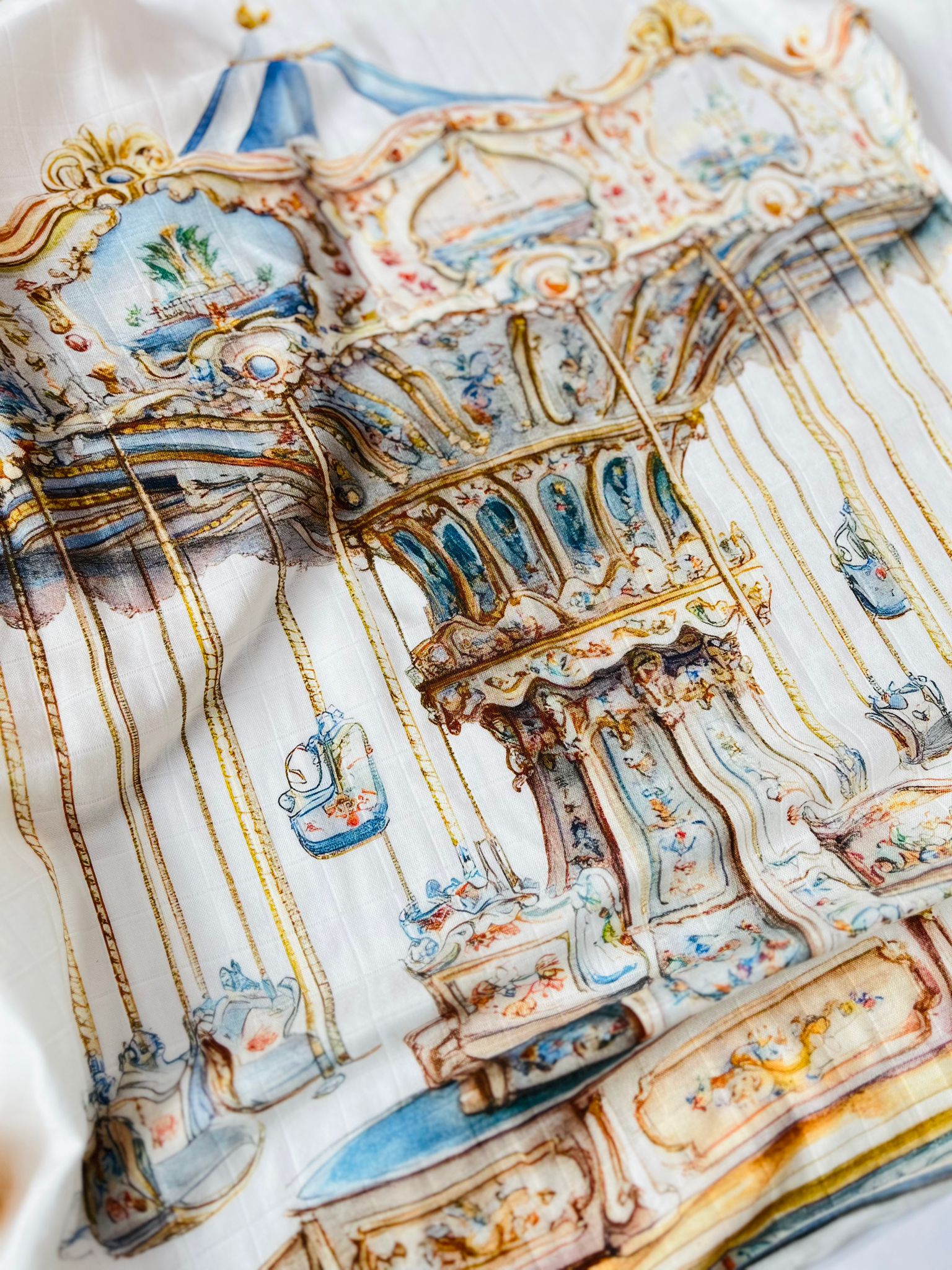 MUSSOLA CARILLON BAMBOO BIANCO - Noi da piccoli